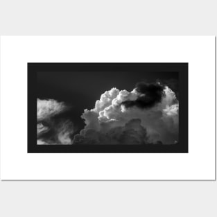 Clouds 1 Society In Black and White Posters and Art